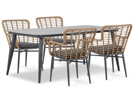Lifestyle Toledo/Vienna 180 cm dining tuinset 5-delig