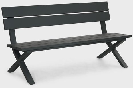 Presto Crosano tuinbank aluminium 160 cm