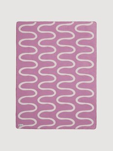 Omkeerbare plaid Swirl van katoen