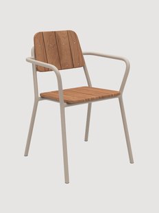 Tuin armstoel Kirra van teakhout