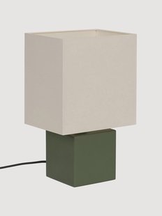 Tafellamp Zam op beukenhouten voet
