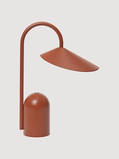 Kleine mobiele LED-tafellamp Arum, dimbaar