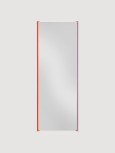 Volledige wandspiegel Lun in beukenhouten lijst