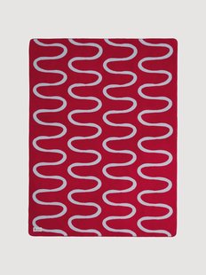 Omkeerbare plaid Swirl van katoen