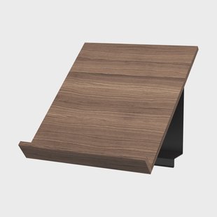 Pira Pira G2 tijdschriftenrek Walnoot-zwartgrijs