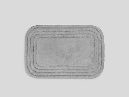 Yumeko Badmat ovaal misty grey 60x90 100% biologisch katoen