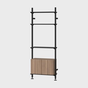 Pira Pira G2 wandsysteem W B Black/Walnut