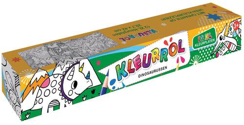 Kleurrol XL - Dinosaurussen