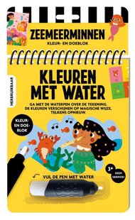 Kleuren met water - Zeemeerminnen