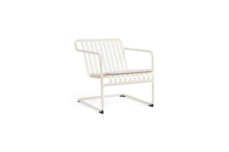 Hay Palissade Vrijdragende Fauteuil Laag Wit