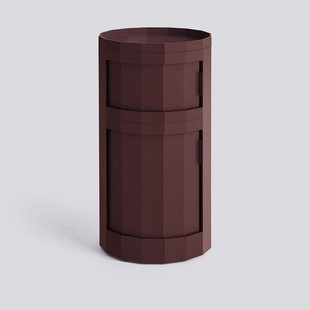 Hay Facetkast Inclusief Poten En Wielen 1 Grote En Kleine Deur Burgundy