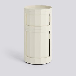 Hay Facetkast Inclusief Poten En Wielen 1 Grote En Kleine Deur Eggshell