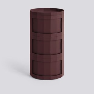 Hay Facetkast Inclusief Poten En Wielen 3 Deuren Burgundy