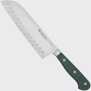 Wüsthof Classic Color Fresh Rosemary 1061731917 santoku met kuiltjes, 17 cm