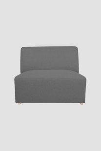 Earl 1.5-zits bank Unit Antraciet