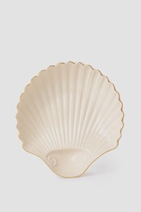 Lichtgele schelpenschaal