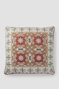 Multicolour kussen met print