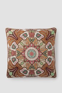 Multicolour kussen met print