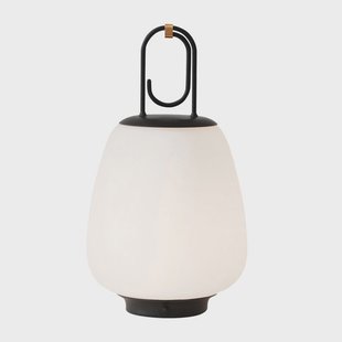 Lucca SC51 Outdoor Portable Opal Glass/Black &Tradition - Woonkamer - Designer