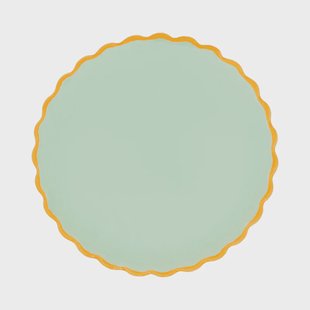 Urban Nature Culture -  Good Morning  -  Sculpted - Celadon - Bord Ø 13.5