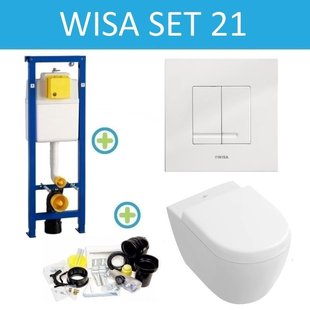 Wisa XS Subway 2.0 Compact Delos set21 Wit (meerprijs €10,00)