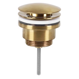 Wastafel Afvoerplug Differnz Pop Up 7 cm Mat Goud