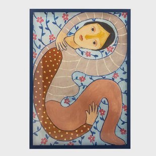 Bloomingville schilderij Floriesta (52x2.5x72 cm)