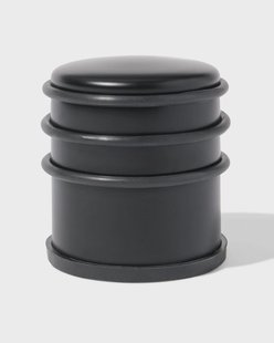 HEMA Deurstopper 7.5x7.5x8cm metaal zwart