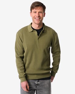 HEMA Herentrui Karel ribgebreid middengroen (middengroen)