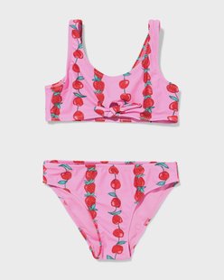 HEMA Kinderbikini fruit roze (roze)
