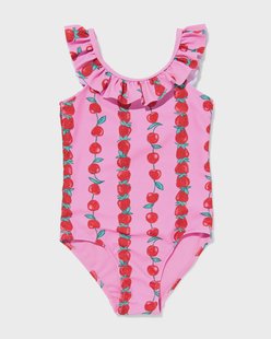 HEMA Kinderbadpak fruit roze (roze)