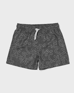 HEMA Kinderzwembroek palmbomen antraciet (antraciet)