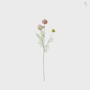 Kunstbloem scabiosa - 62 cm - diverse varianten