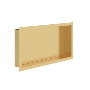 Inbouwnis BWS Colorato 30x60x7 cm Geborsteld Goud
