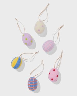 HEMA Paashangers vilt ei - 12 stuks