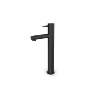 Hotbath COBBER Fonteinkraan hoog model Geborsteld Zwart PVD (EH001MBP)