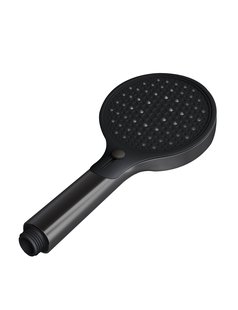 Handdouche Hotbath Cobber 4-F Infinite 13,5 cm Geborsteld Zwart