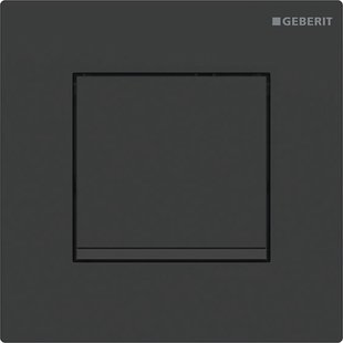 Bedieningsplaat Geberit Type 20 Pneumatisch Sqaure Mat Zwart