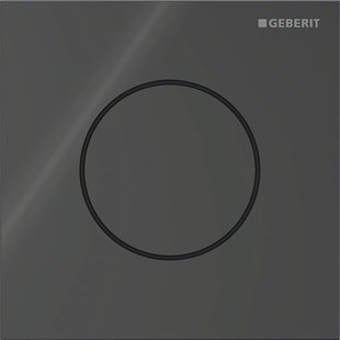 Bedieningsplaat Geberit Type 40 Pneumatisch Round Zwart