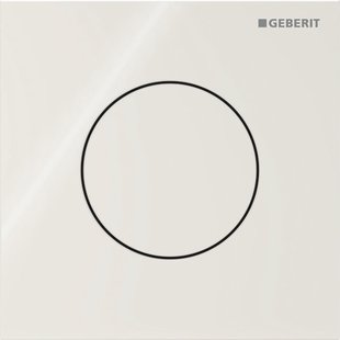 Bedieningsplaat Geberit Type 40 Pneumatisch Round Zandgrijs