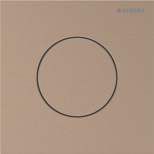 Bedieningsplaat Geberit Type 40 Pneumatisch Round Roodgoud