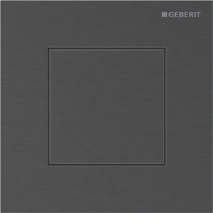 Bedieningsplaat Geberit Type 40 Pneumatisch Sqaure Zwart Chroom
