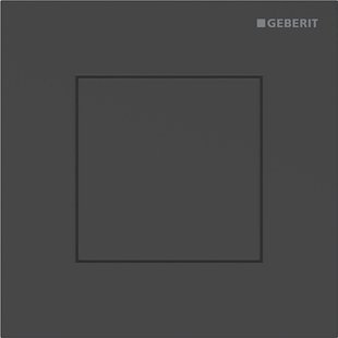 Bedieningsplaat Geberit Type 40 Pneumatisch Sqaure Mat Zwart