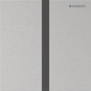 Bedieningsplaat Geberit Type 40 230V Square Easy To Clean Geborsteld RVS