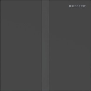 Bedieningsplaat Geberit Type 40 230V Square Easy To Clean Mat Zwart