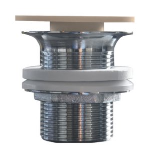 Vaste Afvoerplug Ideavit Vlak Solid Surface Mat Crème