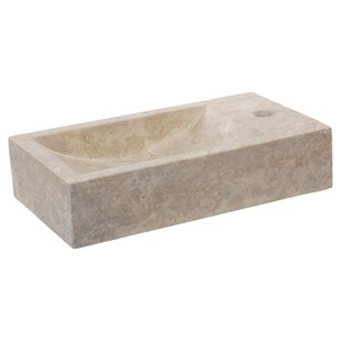 Fontein Differnz Hura L Marmer 40x22x9 Cm Crème