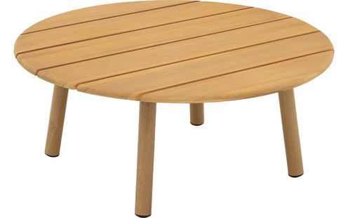 Goossens Salontafel Voor Buiten Bari, Salontafel 80 cm rond