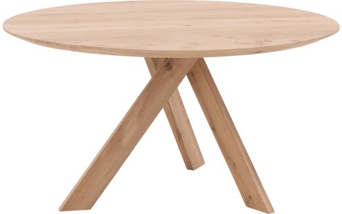 Goossens Eettafel Het Gesprek, Rond 110 x 110 cm