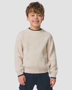 HEMA Kindertrui grofgebreid ecru (ecru)
